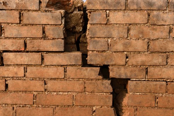 Broken Brick Repair in Post Falls