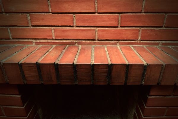 Brick Mantel Installation in Post Falls