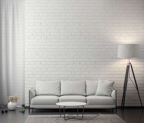 White Brick Installation in Post Falls