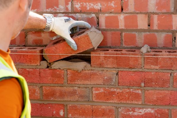 Red Brick Installation in Post Falls