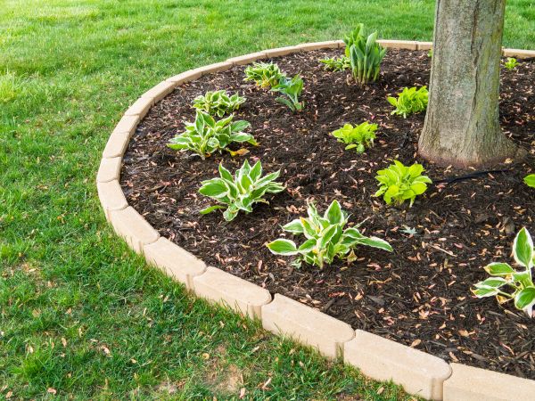 Stone Border Installation in Post Falls