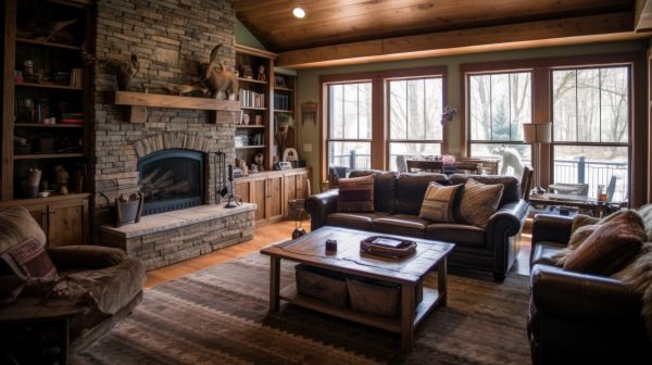 Interior Stonework Service in Post Falls
